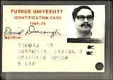 Dan Dorrough Purdue ID card documents
